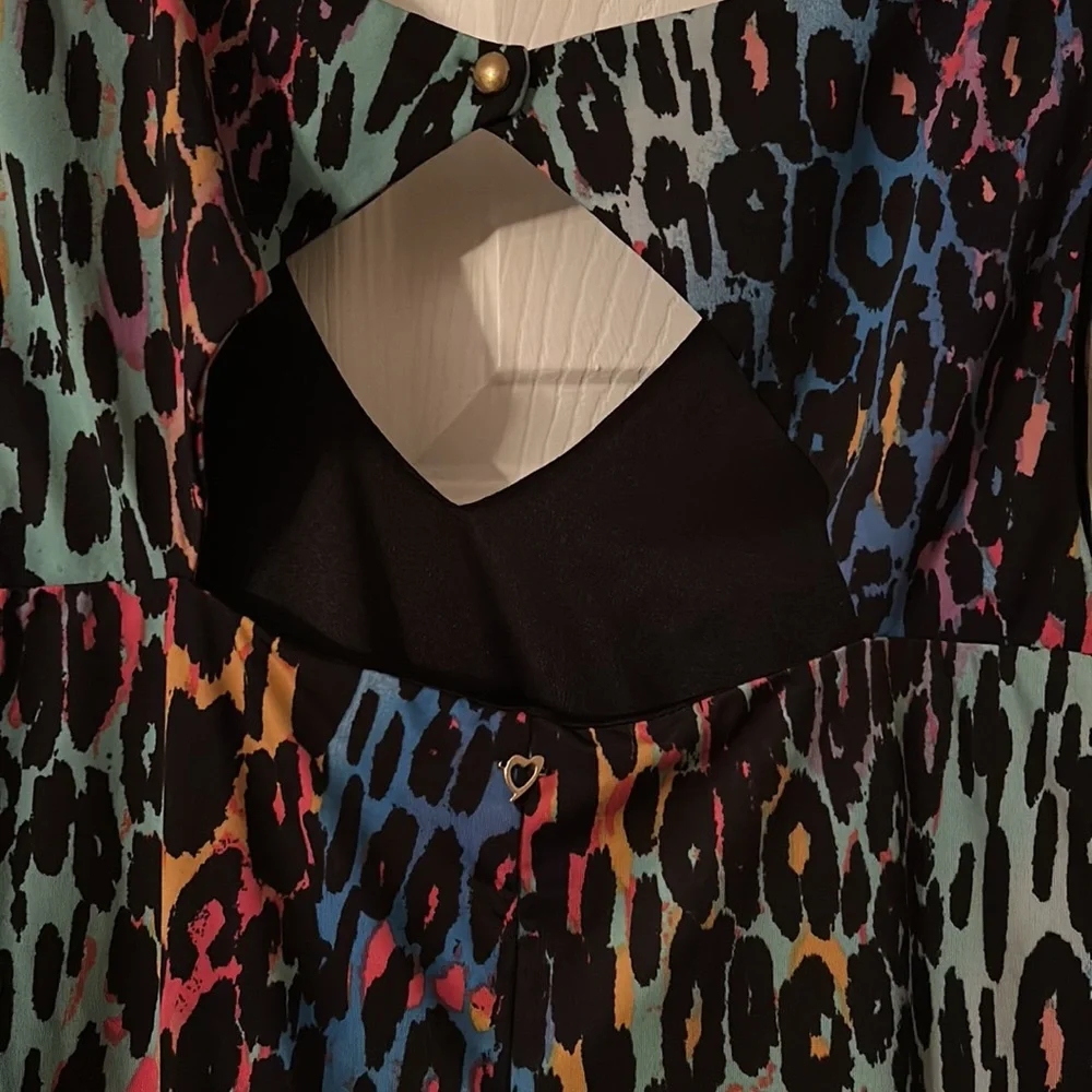 EUC multi color dress - Picture 4 of 5